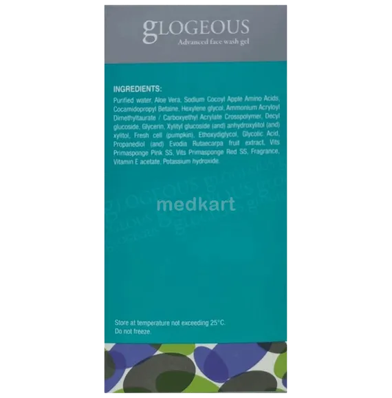 glogeous facewash 100 gm